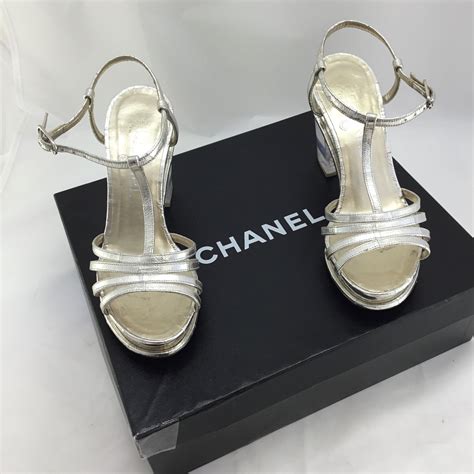 chanel perspex heels|Chanel shoes for sale.